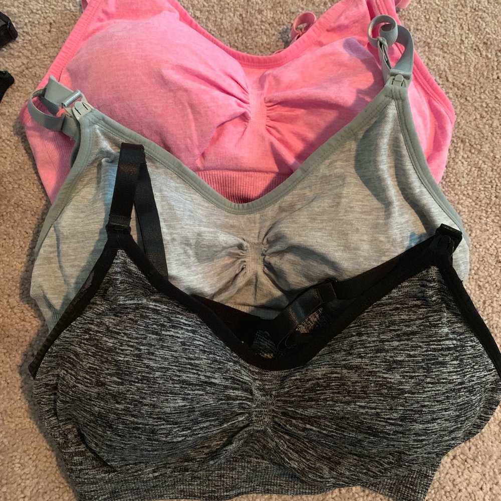 Set of 3 nursing bras - NWOT
